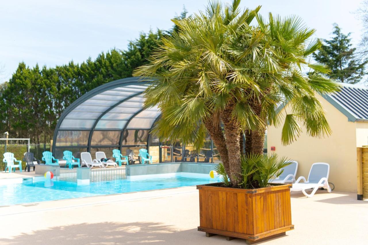 Camping Les Carolins Saint-Lo-d'Ourville ภายนอก รูปภาพ