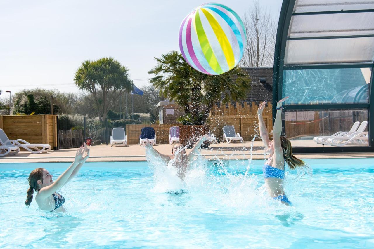 Camping Les Carolins Saint-Lo-d'Ourville ภายนอก รูปภาพ