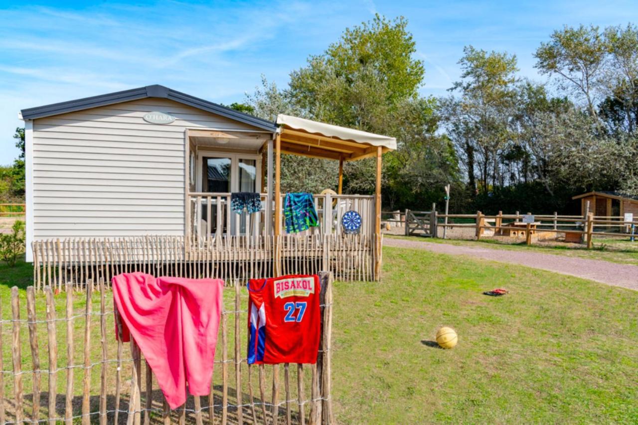 Camping Les Carolins Saint-Lo-d'Ourville ภายนอก รูปภาพ