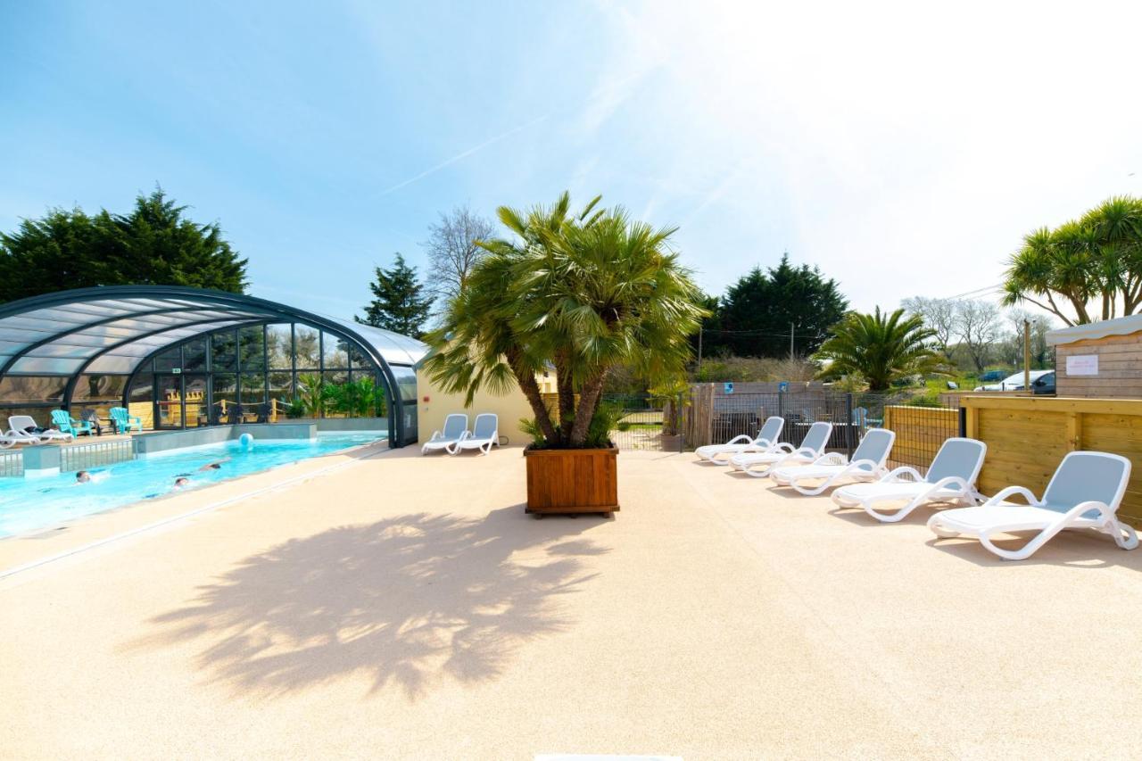 Camping Les Carolins Saint-Lo-d'Ourville ภายนอก รูปภาพ